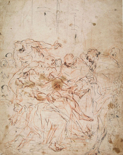 Gaspare Diziani, St. Anthony healing the foot